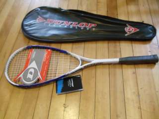New Dunlop Pro 500 Ti Squash Racquet w/full racquet cover  