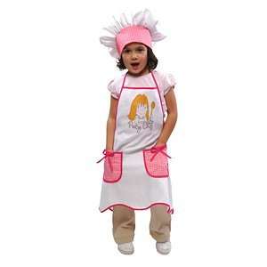 Pretend Sugarplum Pastry Chef Child Halloween Costume  Toys & Games 