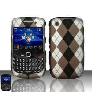  Blackberry Curve 8520 9300 Rubberized Design Case Cover 