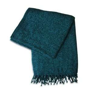  Royal Chenille Throw in Teal