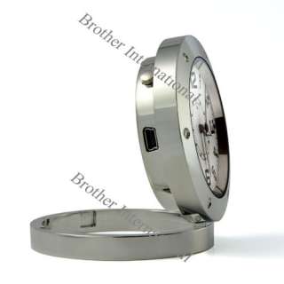 New Spy Metal Clock Motion Detector camcorder DVR Camer  