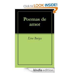 Poemas de amor (Spanish Edition) Eros Borges  Kindle 