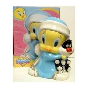 Looney Tunes Tweety Hugs Cookie Jar