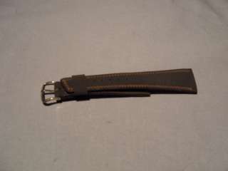 NOS Retro Replacement Corfam Watch Strap 13/16 22mm  