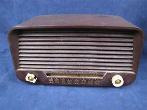 Vintage 1949 Philco Transitone 50 520 Table Tube Radio  
