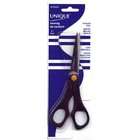 Unique Stainless Steel Sewing Scissors Black Handle. 6 Inch.