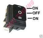 WATERPROOF ROCKER SWITCH DPDT (ON OFF ON) IP65 RATED  