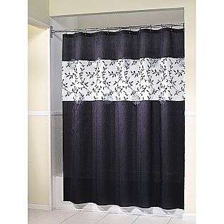 Shower Curtain Akiko Fabric  Essential Home Bed & Bath Bath Essentials 