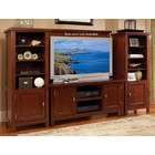Home Styles Entertainment Center Contemporary Style in Cherry Finish