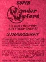 12  Wonder Wafers Strawberry Scent~Amazingly Fresh~  