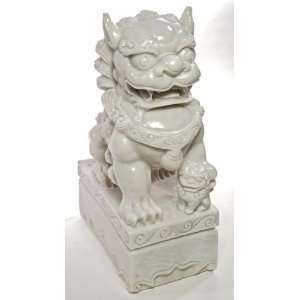  Marble Fu Dog Pair   40