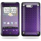 htc aria at t pink diamond plate cell phone skins