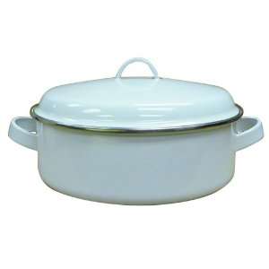    Columbian Home Products 5 Quart Dutch Oven, White
