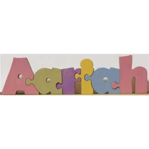  3 Letter Wooden Name Puzzle by Under the Green Roof 