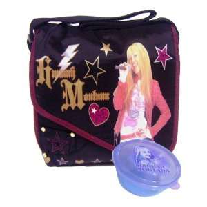  New Hannah Montana Gold Letters Lunch Bag Free Snack 