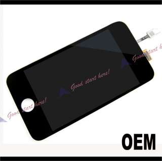 OEM LCD Assembly+Full Front Repair Touch Screen Digitizer For IPod 