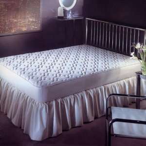  Louisville Bedding Poly/Cotton Quilted Top Mattress Pad 