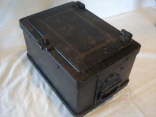 Original 1800s Stagecoach Stage Coach Strongbox Strong Box Safe Must 