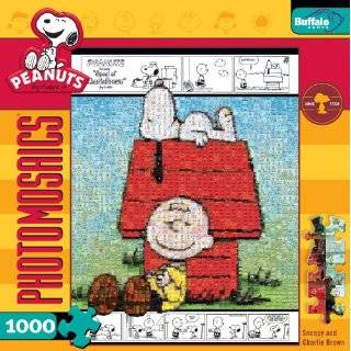 Buffalo Games Peanuts Photomosaic Literary Ace  Toys & Games 