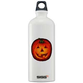   Bottle 1.0L Halloween Holiday Jack o Lantern Pumpkin 