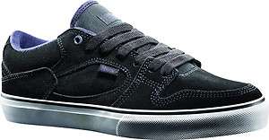NEW Mens Emerica HSU LOW Skateboard Skate Shoes Black Dark Gray 9 10 