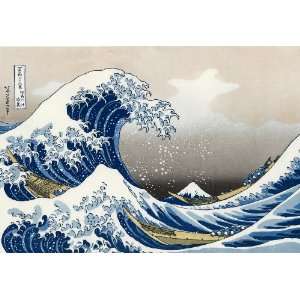  Hokusai The Wave 1000 Piece Jigsaw Puzzle Toys & Games