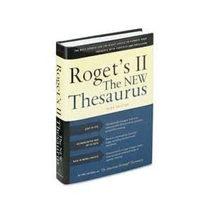  HOUGHTON MIFFLIN Roget`s II The New Thesaurus, Hardcover 