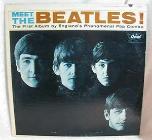 Meet The Beatles First Album LP Capitol Record T 2047  