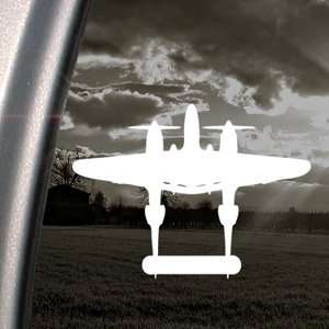  P 38 Lightning Lockheed Fighter Decal Car Sticker 