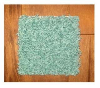 x6 OVAL Area Rug. Teal Blue / Green carpet. 37 oz TWISTED SHAG FRIEZE 