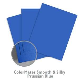  ColorMates Smooth & Silky Prussian Blue Cardstock   25 