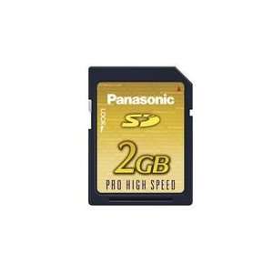  Panasonic 2GB Pro High Speed SD Card   133X Electronics