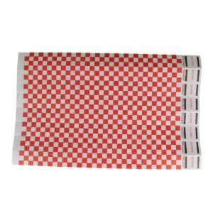 Lot of 500 Red Checkered Flag Wristbands Event Admission  