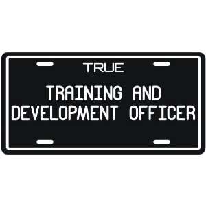  New  True Training And Development Officer  License 