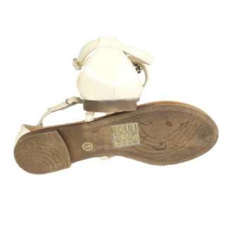 Womens Ruffled T Strap Flat Thong Sandals Beige Size 5 10 / leopard 