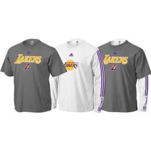  Los Angeles Lakers adidas Youth Short/Long Sleeve T Shirt 