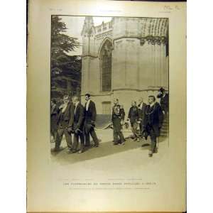   1901 Funeral Prince Henry Royal Orleans Carriage Print