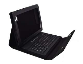 Folding Profolio Leather Case with Bluetooth Keyboard For Acer Iconia 