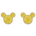 Crystal Mickey Mouse Earrings  