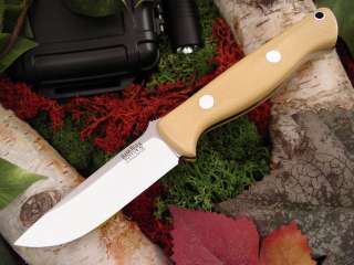   River Knife and Tool Gunny knife, antique ivory micarta handles  