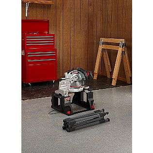 10 in. Compound Miter Saw with Stand  Craftsman Tools Bench 