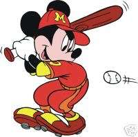 Mickey Mouse Baseball #60 T Shirt Iron on Transfer 8X10  