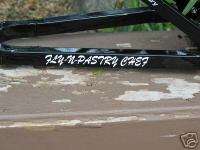 Custom Name Decal Sticker Triathlon Road Bike 1 x 7  