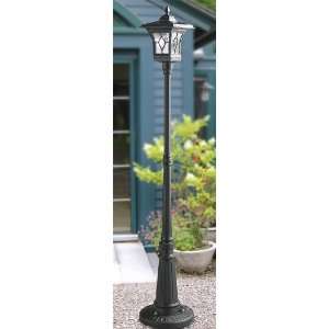    Westinghouse® Aluminum Solar Lamp Post Black