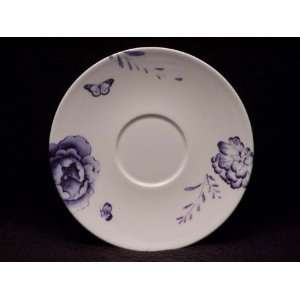  Jasper Conran China Blue Butterfly Saucers Only Kitchen 