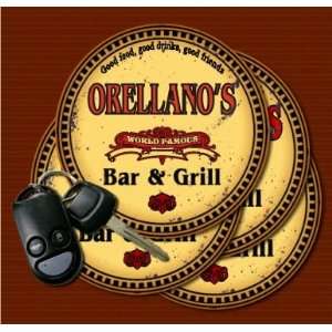  ORELLANOS Family Name Bar & Grill Coasters Kitchen 