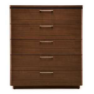   Walnut High Chest Dresser   MOTIF Modern Living Furniture & Decor