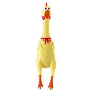 18 Squawkin Rubber Chicken Novelty GAG Joke Toy