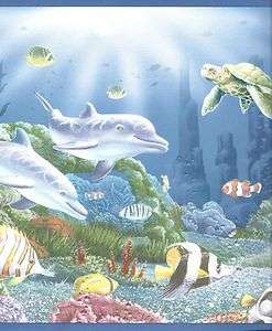 BEAUTIFUL SEA CREATURES / FISH WALL BORDER TR105371  