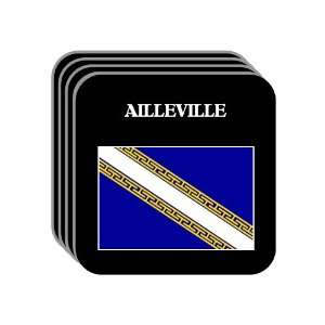  Champagne Ardenne   AILLEVILLE Set of 4 Mini Mousepad 